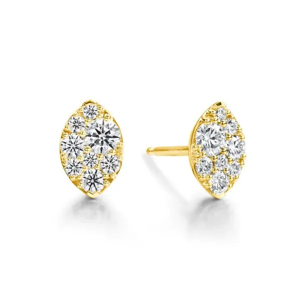Hearts On Fire Tessa Navette Earrings 1/3ctw Peter & Co. Jewelers Avon Lake, OH