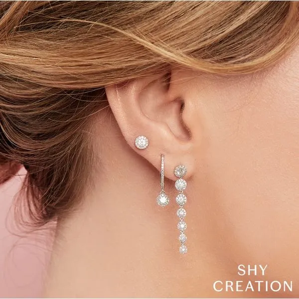Shy Creation Diamond Earrings Image 3 Peter & Co. Jewelers Avon Lake, OH