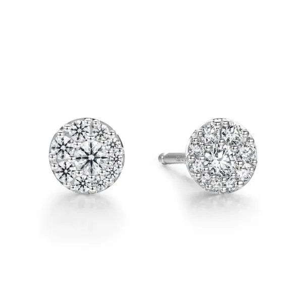 Hearts On Fire Tessa Diamond Circle Earrings 1/3ctw Peter & Co. Jewelers Avon Lake, OH
