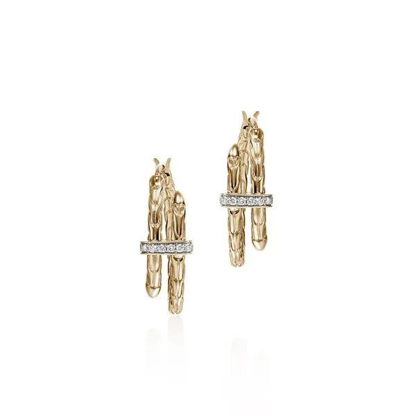 John Hardy Spear Hoop Earrings Peter & Co. Jewelers Avon Lake, OH