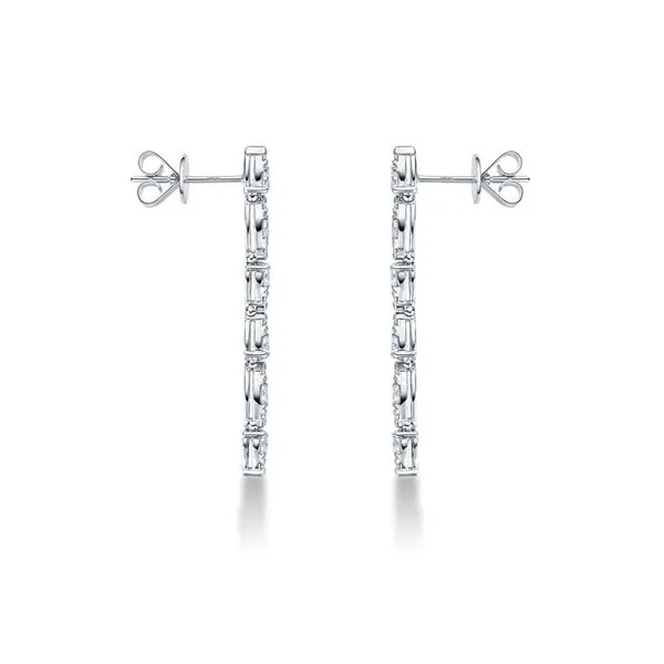 Hearts On Fire Aerial Dewdrop Stiletto Earrings Image 2 Peter & Co. Jewelers Avon Lake, OH