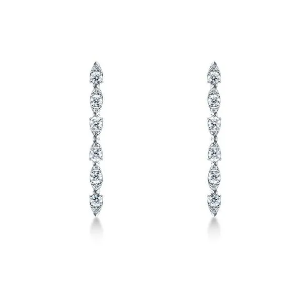 Hearts On Fire Aerial Dewdrop Stiletto Earrings Peter & Co. Jewelers Avon Lake, OH