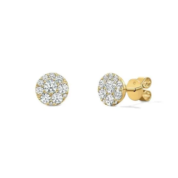 Hearts On Fire Tessa Diamond Circle Earrings 1/3ctw Peter & Co. Jewelers Avon Lake, OH