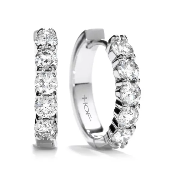 Hearts On Fire Mini Hoop Earrings, 1ctw Peter & Co. Jewelers Avon Lake, OH