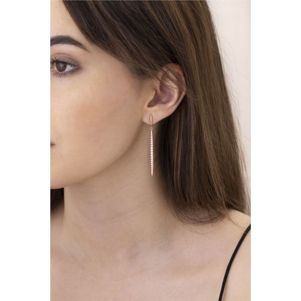 Hearts On Fire Classic Stiletto Earrings Image 2 Peter & Co. Jewelers Avon Lake, OH