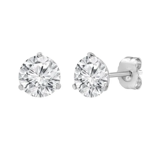 Lab Grown Diamond Stud Earrings 2.50ctw Peter & Co. Jewelers Avon Lake, OH