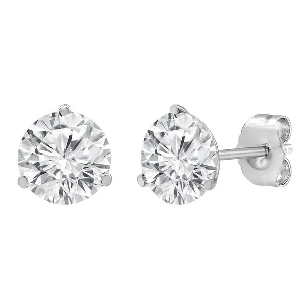 Lab Grown Diamond Stud Earrings 5ctw Peter & Co. Jewelers Avon Lake, OH