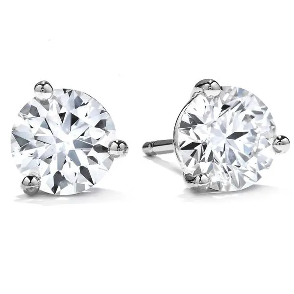 Hearts on Fire Diamond Stud Earrings 1ctw Peter & Co. Jewelers Avon Lake, OH
