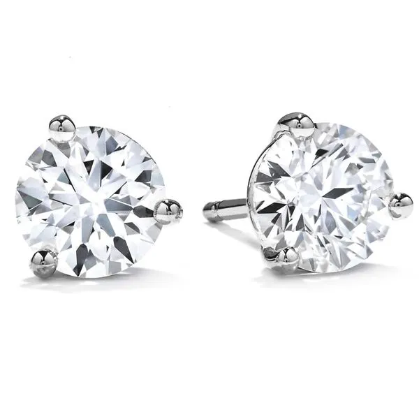 Hearts On Fire Diamond Stud Earrings 1ctw Peter & Co. Jewelers Avon Lake, OH