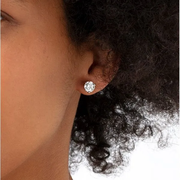 Hearts On Fire Diamond Stud Earrings 2 1/2ctw Image 2 Peter & Co. Jewelers Avon Lake, OH