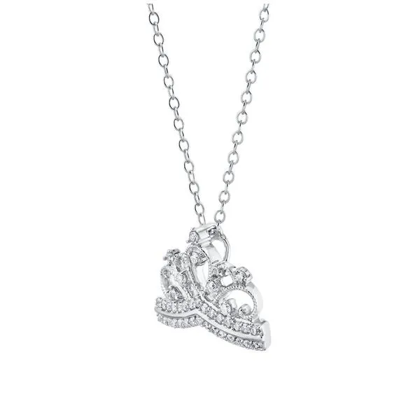 Diamond Tiara Pendant Image 2 Peter & Co. Jewelers Avon Lake, OH