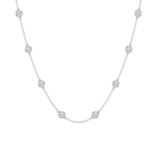 Lab Grown Diamonds By The Yard Necklace, 4ctw Peter & Co. Jewelers Avon Lake, OH