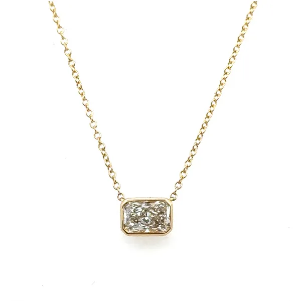 Lab Grown Diamond Solitaire Necklace, 0.92ct Peter & Co. Jewelers Avon Lake, OH
