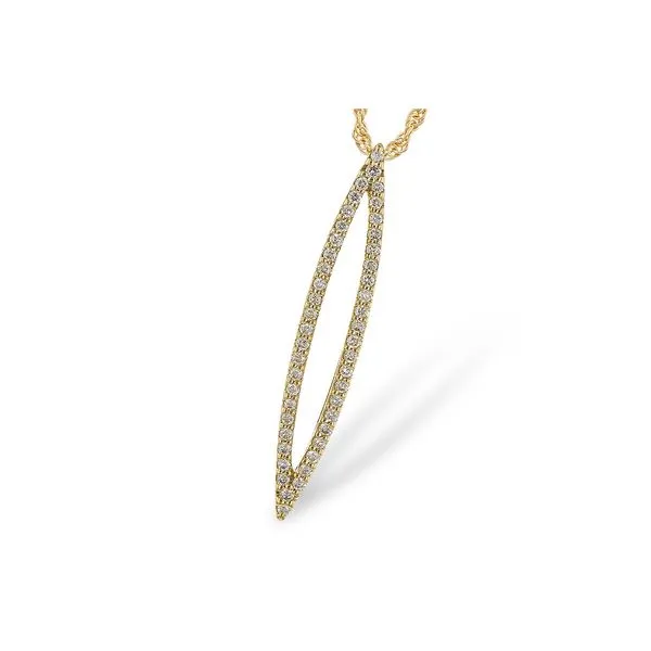 Yellow Gold Stiletto Necklace Peter & Co. Jewelers Avon Lake, OH
