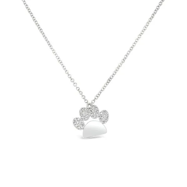 Shy Creation Diamond Paw Necklace Peter & Co. Jewelers Avon Lake, OH