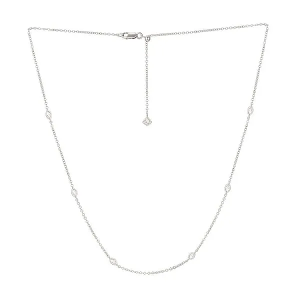 Marquise Diamonds By The Yard Necklace Peter & Co. Jewelers Avon Lake, OH