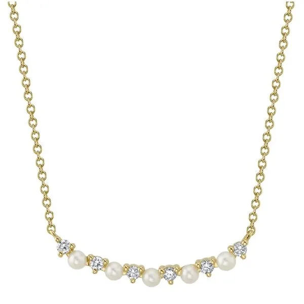 Shy Creation Diamond & Cultured Pearl Necklace Peter & Co. Jewelers Avon Lake, OH