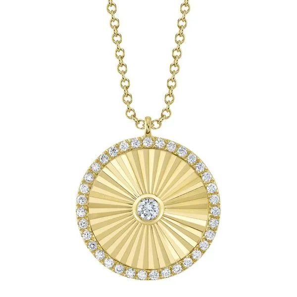 Shy Creation Diamond Circle Necklace Peter & Co. Jewelers Avon Lake, OH