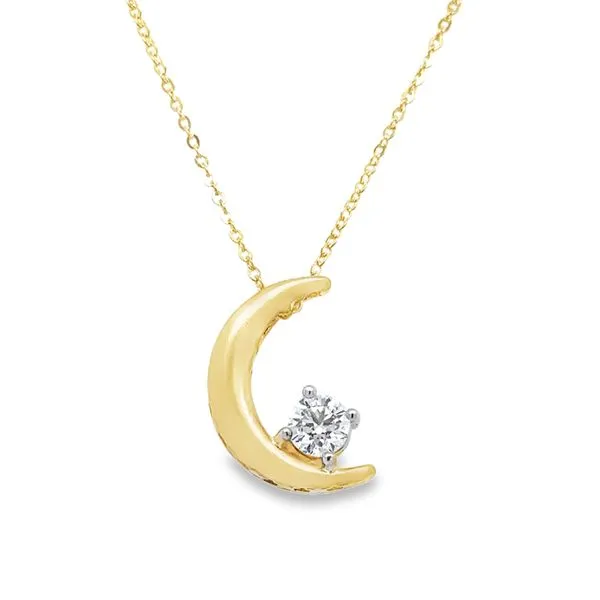 Diamond Forever to the Moon and Back Necklace, 1/2ct Image 3 Peter & Co. Jewelers Avon Lake, OH