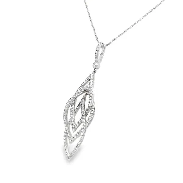 Bella Grace Marquise Shape Diamond Necklace Image 2 Peter & Co. Jewelers Avon Lake, OH
