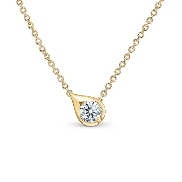Hearts On Fire LU Droplet Pendant Peter & Co. Jewelers Avon Lake, OH