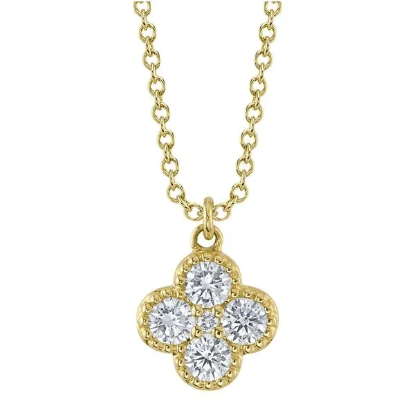 Shy Creation Diamond Clover Necklace Peter & Co. Jewelers Avon Lake, OH