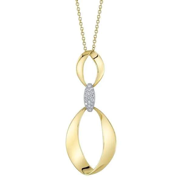 Shy Creation Diamond Mobius Necklace Peter & Co. Jewelers Avon Lake, OH