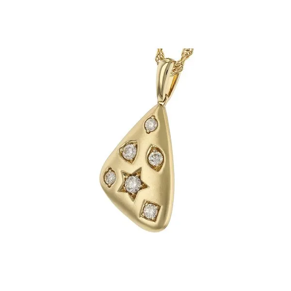 Celestial Mosaic Diamond Necklace Image 2 Peter & Co. Jewelers Avon Lake, OH