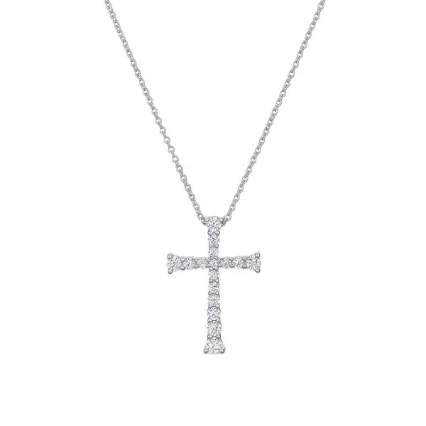 Hearts On Fire Divine Journey Cross Pendant 1/4ctw Peter & Co. Jewelers Avon Lake, OH