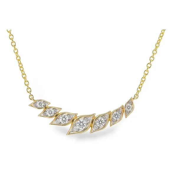 Stationary Diamond Pendant Necklace Peter & Co. Jewelers Avon Lake, OH