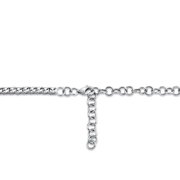 Shy Creation Diamond Tennis Necklace Image 3 Peter & Co. Jewelers Avon Lake, OH