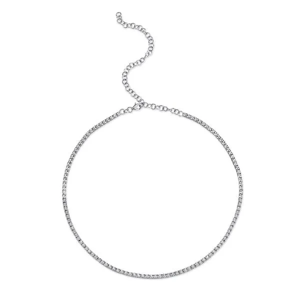 Shy Creation Diamond Tennis Necklace Peter & Co. Jewelers Avon Lake, OH