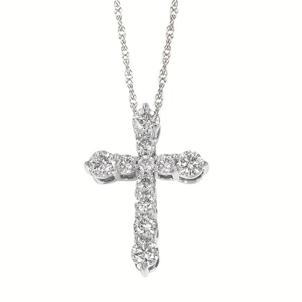 Diamond Cross Necklace Peter & Co. Jewelers Avon Lake, OH