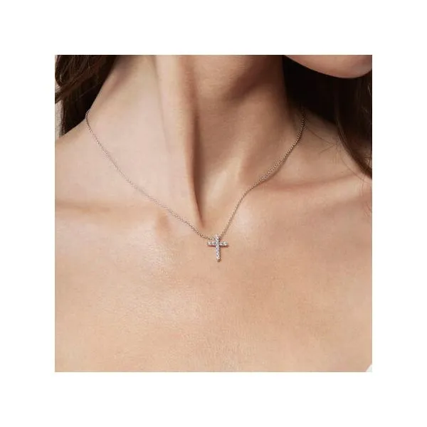 Hearts On Fire Signature Cross 1/3ctw Image 2 Peter & Co. Jewelers Avon Lake, OH