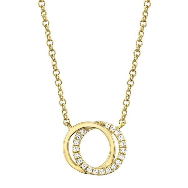 Shy Creation Diamond Love Knot Circle Necklace Peter & Co. Jewelers Avon Lake, OH