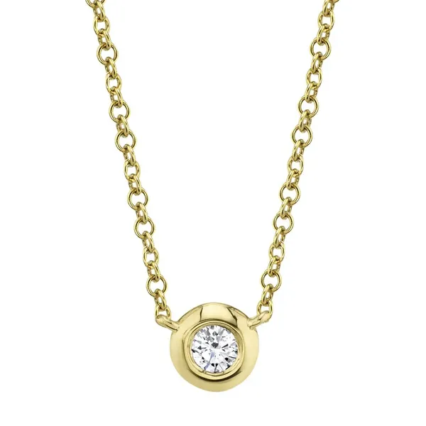 Shy Creation Diamond Bezel Necklace Peter & Co. Jewelers Avon Lake, OH