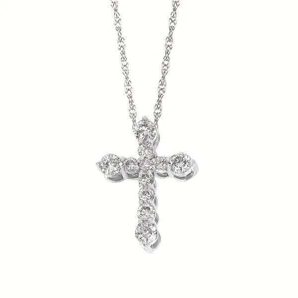 Diamond Cross Necklace Peter & Co. Jewelers Avon Lake, OH