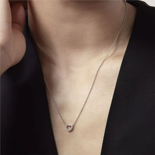 Hearts On Fire Signature Heart Pendant- Small Image 2 Peter & Co. Jewelers Avon Lake, OH