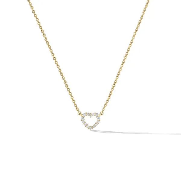 Hearts On Fire Signature Heart Pendant- Small Peter & Co. Jewelers Avon Lake, OH