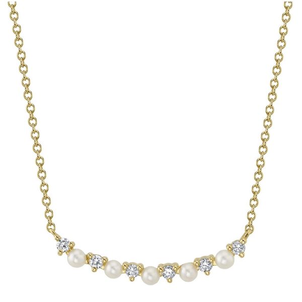 Shy Creation Diamond & Cultured Pearl Necklace Peter & Co. Jewelers Avon Lake, OH