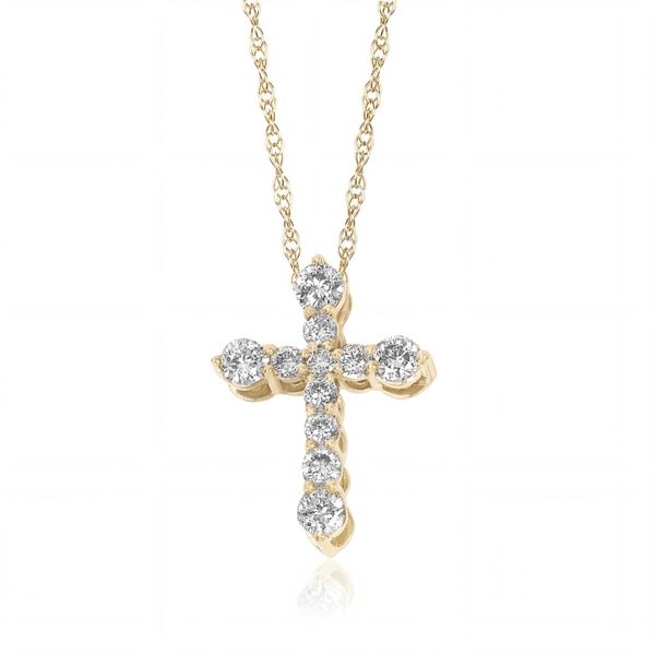Diamond Cross Necklace Peter & Co. Jewelers Avon Lake, OH