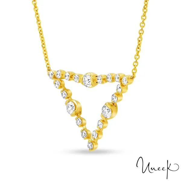 Uneek Medallion Collection Fashion Pendant Necklace Image 2 Peter & Co. Jewelers Avon Lake, OH