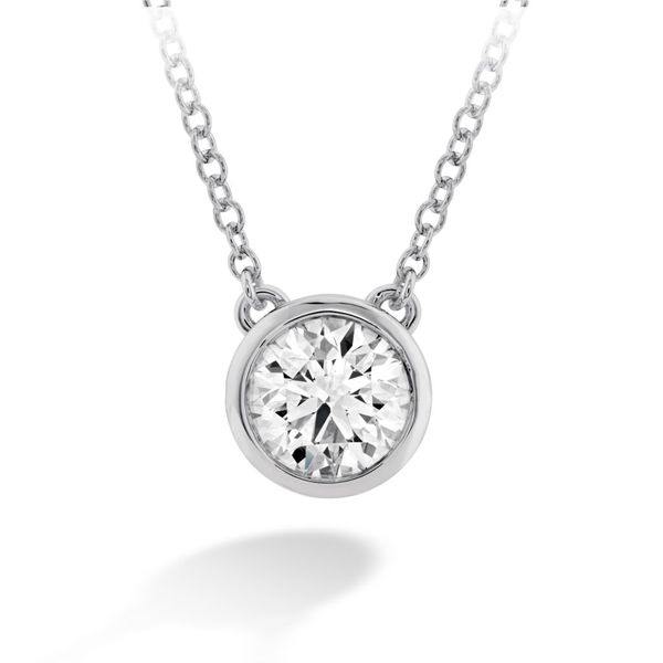Hearts On Fire Bezel Solitaire Necklace- 1/4ct Peter & Co. Jewelers Avon Lake, OH