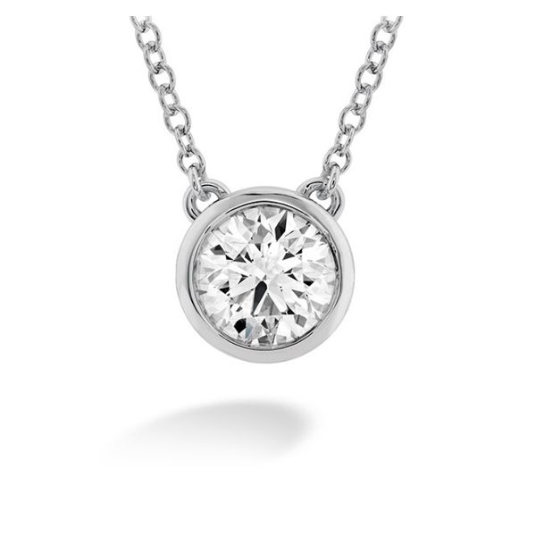 Hearts On Fire Bezel Solitare Necklace- 1/2ct Peter & Co. Jewelers Avon Lake, OH