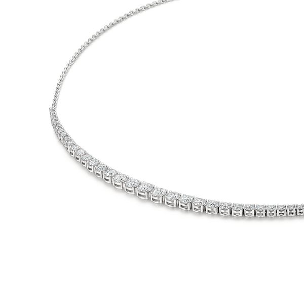 Hearts On Fire Classic Half Line Necklace Image 2 Peter & Co. Jewelers Avon Lake, OH