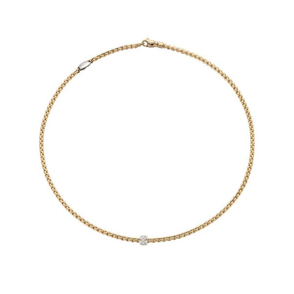 FOPE EKA Necklace with Diamond Pavé Peter & Co. Jewelers Avon Lake, OH