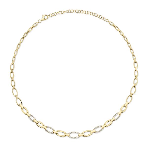 Shy Creation Diamond Link Necklace Peter & Co. Jewelers Avon Lake, OH