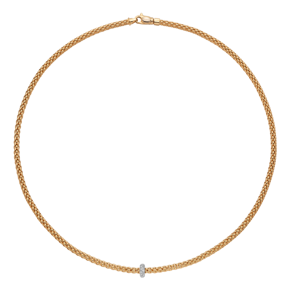 FOPE Diamond Rondel Necklace Peter & Co. Jewelers Avon Lake, OH