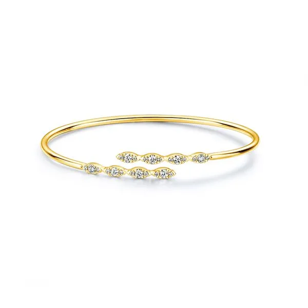 Hearts On Fire Aerial Marquis Flexi Bangle Peter & Co. Jewelers Avon Lake, OH