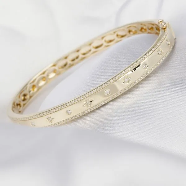 Diamond Bangle Image 2 Peter & Co. Jewelers Avon Lake, OH